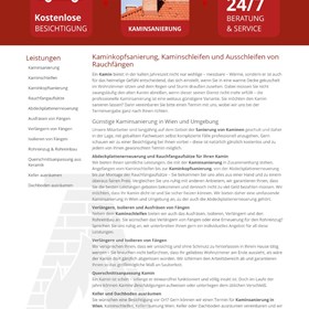 Kaminsanierung: Kaminsanierung